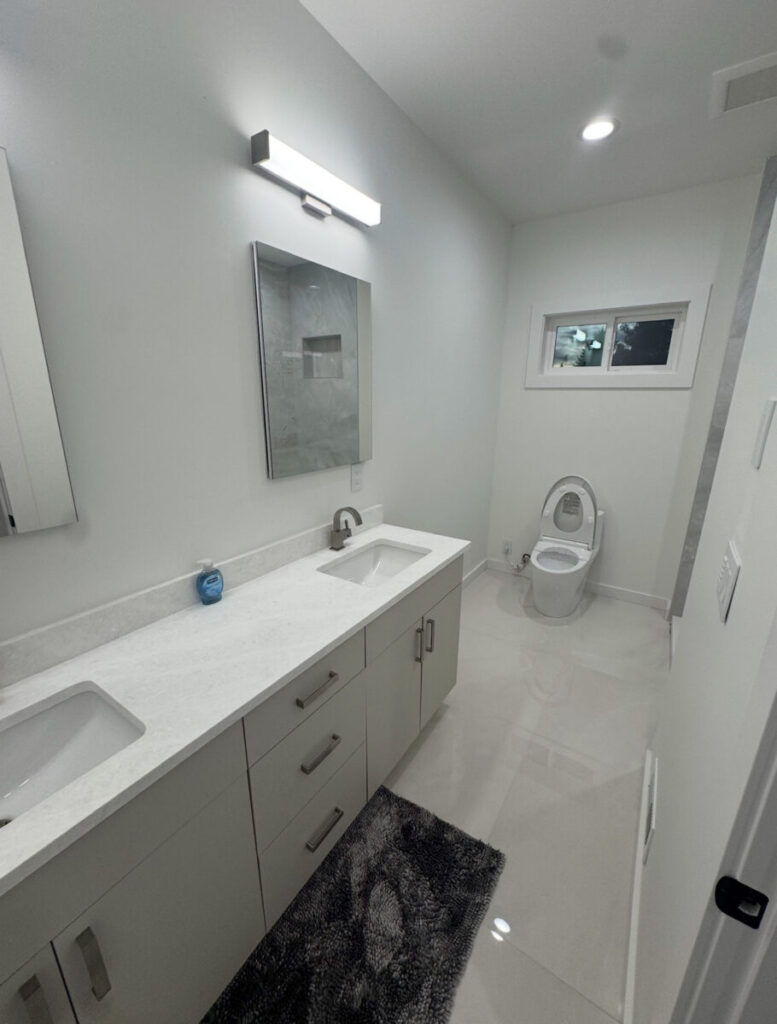 bathroom remodel job in Seattle