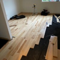 hardwood flooring installation